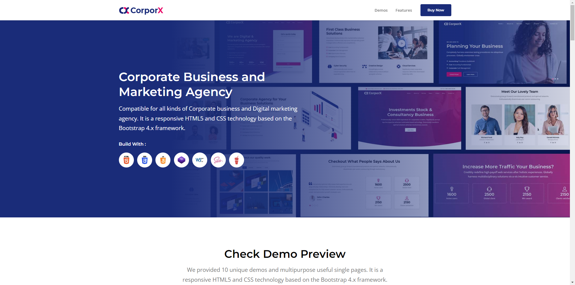 Corpix - Corporate & Business HTML Template