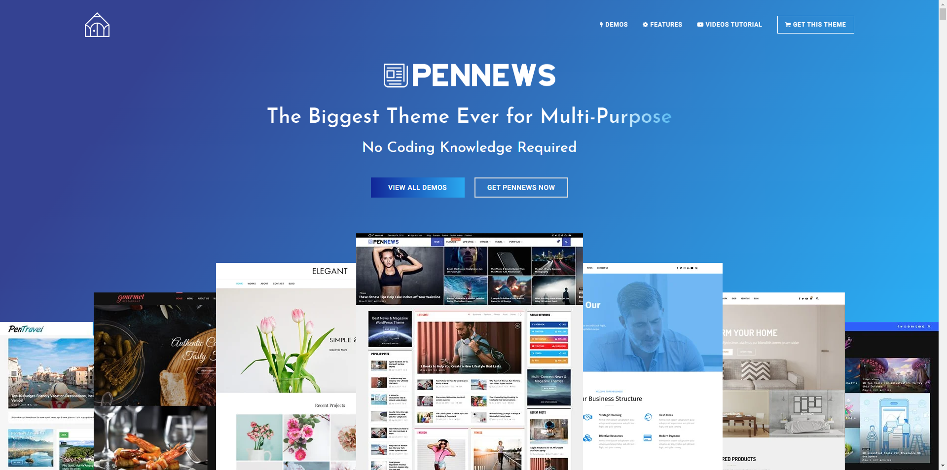 PenNews - News & Magazine Template